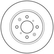Тормозной диск BENDIX 562704BC