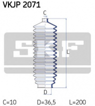 Комплект пыльника SKF VKJP 2071