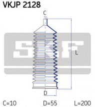 Комплект пыльника SKF VKJP 2128