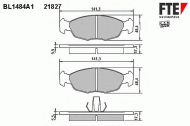 Комплект тормозных колодок FTE BL1484A1
