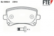 Комплект тормозных колодок FTE BL1896A4
