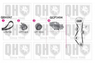 Комплект водяного насоса / зубчатого ремня QUINTON HAZELL QBPK6470