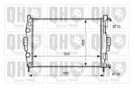 Теплообменник QUINTON HAZELL QER2074