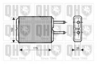 Теплообменник QUINTON HAZELL QHR2081
