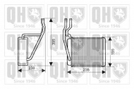 Теплообменник QUINTON HAZELL QHR2169
