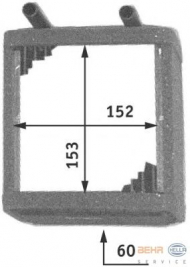Теплообменник HELLA 8FH 351 311-381