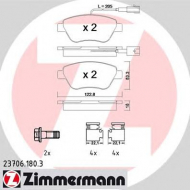 Комплект тормозных колодок ZIMMERMANN 23706.180.3