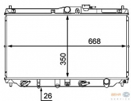 Теплообменник HELLA 8MK 376 707-431