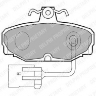 Комплект тормозных колодок DELPHI LP868