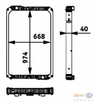 Теплообменник HELLA 8MK 376 722-021