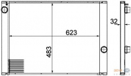 Теплообменник HELLA 8MK 376 753-591