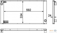 Теплообменник HELLA 8MK 376 754-221