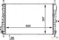 Теплообменник HELLA 8MK 376 764-131