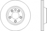 Тормозной диск HELLA 8DD 355 109-771