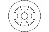 Тормозной диск HELLA 8DD 355 110-121