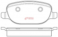 Комплект тормозных колодок METZGER 0878.00