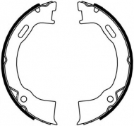 Комлект тормозных накладок HELLA 8DA 355 050-161