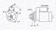 Стартер MAGNETI MARELLI 063521120410