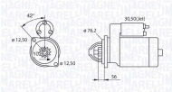 Стартер MAGNETI MARELLI 063521250420
