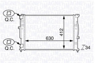 Теплообменник MAGNETI MARELLI 350213144100