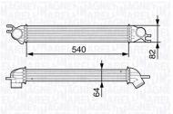 Теплообменник MAGNETI MARELLI 351319202090