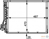 Конденсатор BEHR HELLA SERVICE 8FC 351 036-341