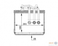 Теплообменник BEHR HELLA SERVICE 8FH 351 311-211