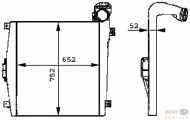 Теплообменник BEHR HELLA SERVICE 8ML 376 724-051