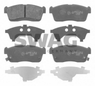 Комплект тормозных колодок SWAG 88 91 6662