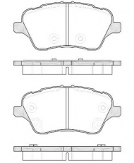 Комплект тормозных колодок ROADHOUSE 21514.00