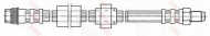 Шлангопровод TRW PHB483