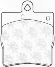 Комплект тормозных колодок QH Benelux BP1084