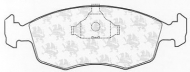 Комплект тормозных колодок QH Benelux BP446