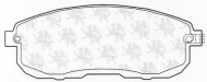 Комплект тормозных колодок QH Benelux BP680