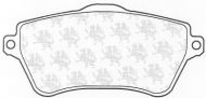 Комплект тормозных колодок QH Benelux BP1149