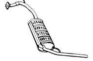 Амортизатор WALKER 13124
