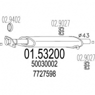 Амортизатор MTS 01.53200