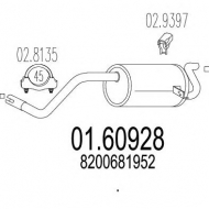 Амортизатор MTS 01.60928