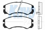 Комплект тормозных колодок KAVO PARTS BP-3501