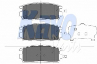 Комплект тормозных колодок KAVO PARTS KBP-1010