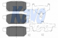 Комплект тормозных колодок KAVO PARTS KBP-8526