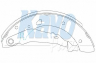 Комлект тормозных накладок KAVO PARTS KBS-9915