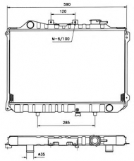 Теплообменник NRF 506501