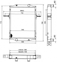 Теплообменник NRF 52085
