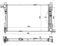 Теплообменник NRF 53878