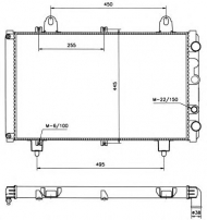 Теплообменник NRF 58666