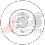 Тормозной диск A.B.S. 17027 OE