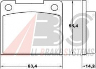 Комплект тормозных колодок A.B.S. 36037