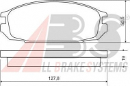 Комплект тормозных колодок A.B.S. 36693 OE