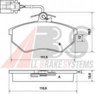 Комплект тормозных колодок A.B.S. 36811
